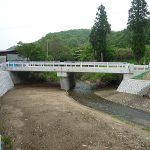 市道岩ケ崎川台線 (堰之平橋)橋梁拡幅工事(一関市)